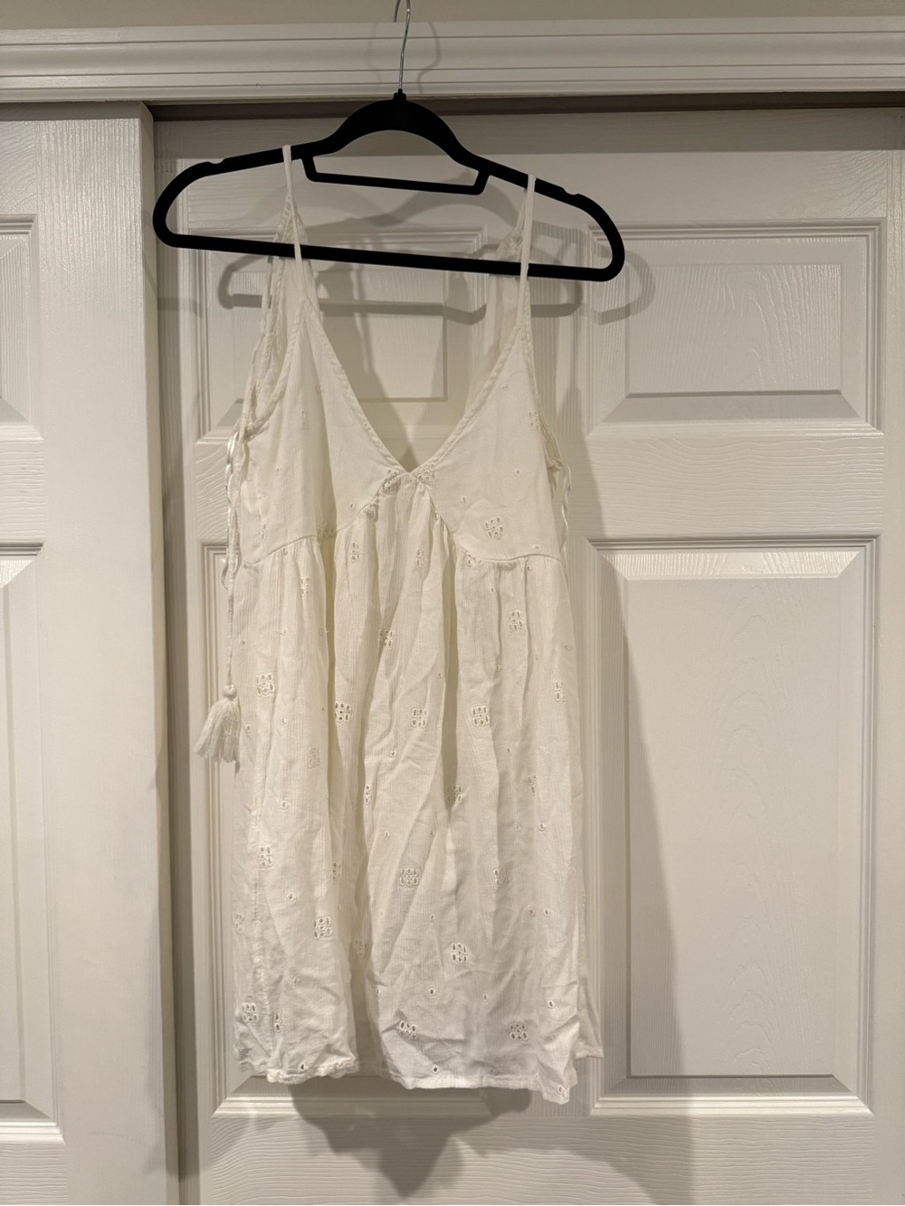 O’Neil cream/white sundress